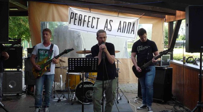 Metal Band „Perfect as Anna“ rundet das Sportfest „SpielSportSpannung“ ab